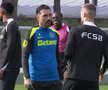 Doi oameni de bază s-au înjurat la antrenamentul FCSB-ului: „Iar vorbești tu, mă?” » Pintilii a fluierat de urgență: „Potoliți-vă!”