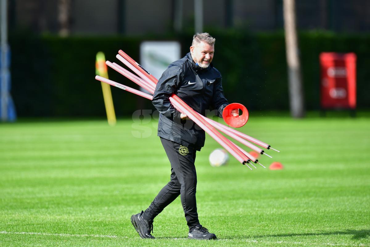 Antrenamentul campioanei FCSB din Antalya, 14 ianuarie 2025. Foto: Cristi Preda (GSP)