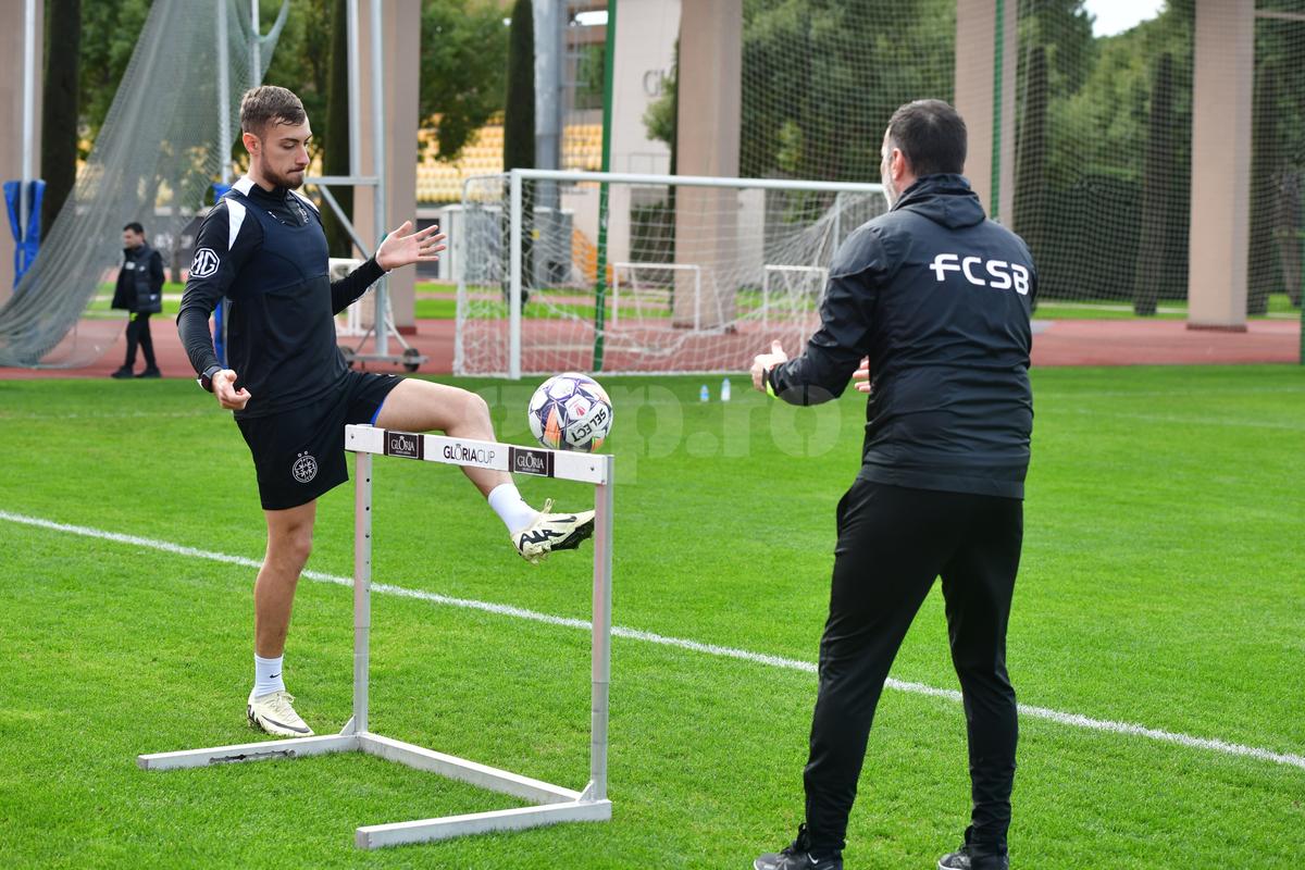 Antrenamentul campioanei FCSB din Antalya, 14 ianuarie 2025. Foto: Cristi Preda (GSP)