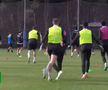 Doi oameni de bază s-au înjurat la antrenamentul FCSB-ului: „Iar vorbești tu, mă?” » Pintilii a fluierat de urgență: „Potoliți-vă!”