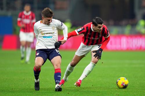 Răzvan Marin a jucat doar un sfert de oră cu Milan. Foto: Imago Images