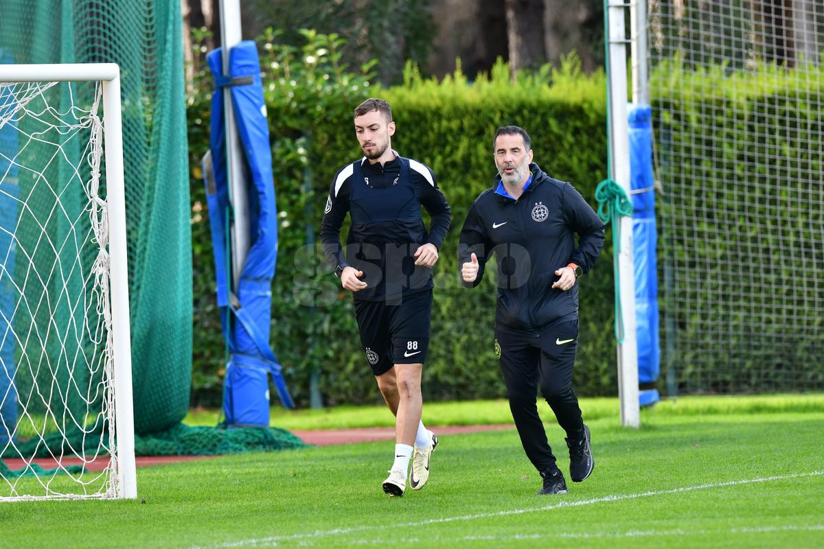 Antrenamentul campioanei FCSB din Antalya, 14 ianuarie 2025. Foto: Cristi Preda (GSP)