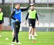 Adrian Șut și Daniel Bîrligea s-au înjurat la antrenamentul FCSB-ului, oprit de Mihai Pintilii // foto: Cristi Preda (GSP)
