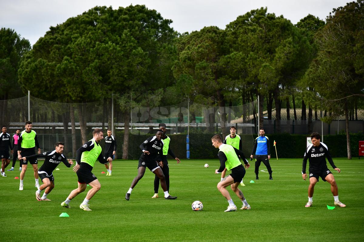 Antrenamentul campioanei FCSB din Antalya, 14 ianuarie 2025. Foto: Cristi Preda (GSP)