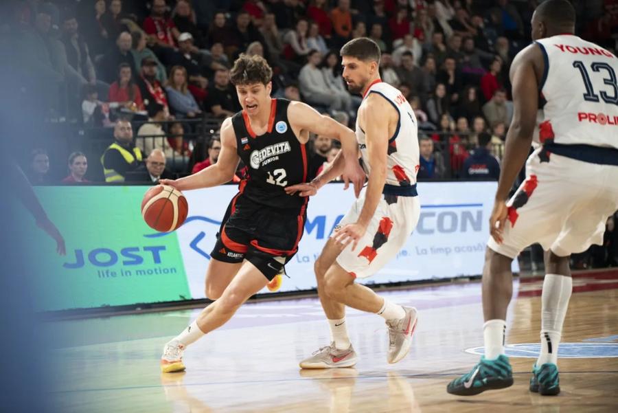 CSM Oradea, victorie clară cu Cedevita Junior/Foto: fiba.basketball Două victorii pentru baschetul românesc în cupele europene! Diferență uriașă de aruncări libere în meciul lui CSO Voluntari