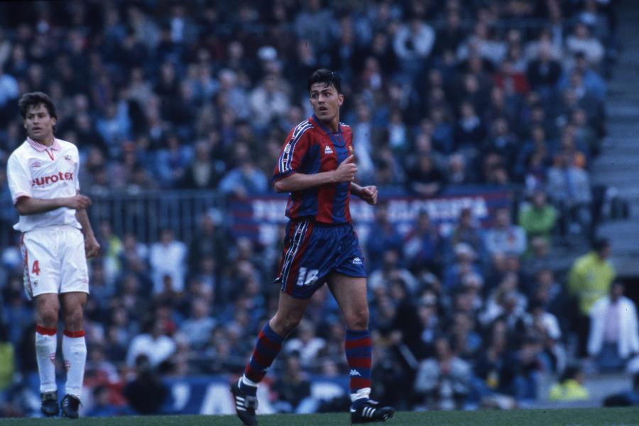Oscar Garica în perioada în care a jucat la Barceloa / foto: fcbarcelona Cea mai dură declarație de la numirea noului antrenor la Real Madrid: „Nici măcar nu-i poate linge ghetele lui Alonso!”