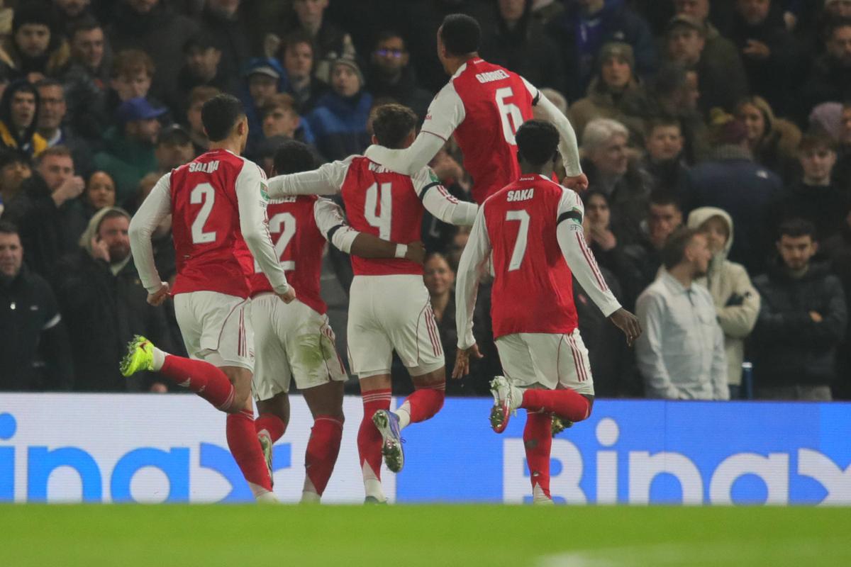 Cinci goluri în Chelsea - Arsenal, a doua semifinală din Cupa Ligii Angliei » Calificarea se decide pe „Emirates”