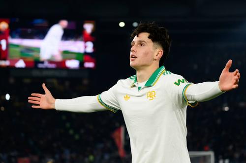 Antonio Arena (16 ani), atacantul lui AS Roma, a marcat gol la debut, în partida de Cupa Italiei cu Torino (2-3) / Foto: Imago