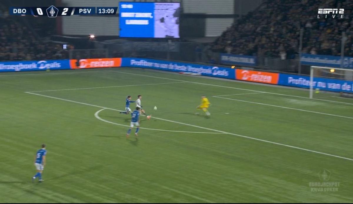 Dennis Man, gol în Den Bosch - PSV
