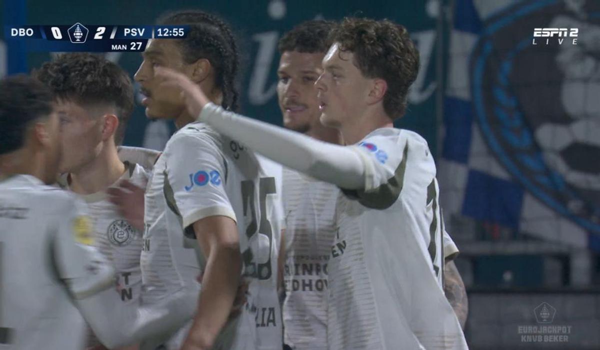 Dennis Man, gol în Den Bosch - PSV