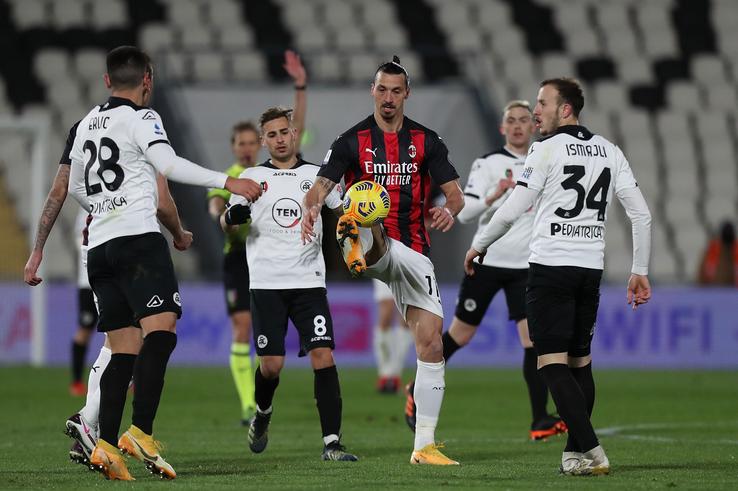 Spezia - Milan 2-0 FOTO Gettyimages