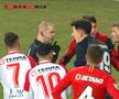 FC Hermannstadt a deschis scorul în minutul 12 al meciului cu FCSB, prin Romario Pires, dintr-un penalty contestat de oaspeți.