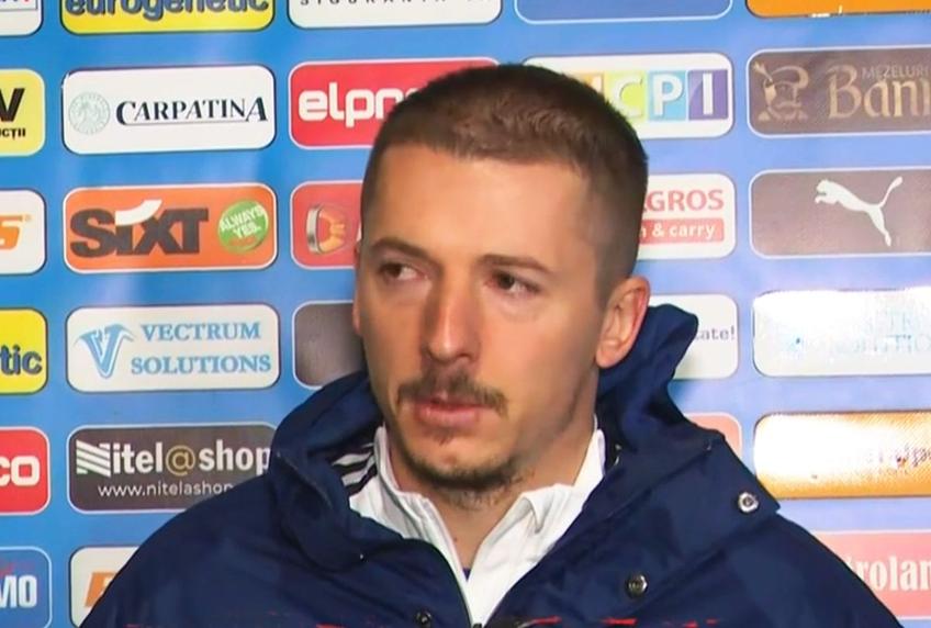 CS Universitatea Craiova a câștigat derby-ul cu rivala FCU Craiova, scor 2-0. Vlad Achim (32 de ani) s-a speriat de artificiile lansate în prima repriză, chiar în interiorul arenei „Ion Oblemenco”.