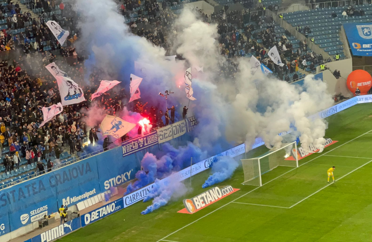 Ce au încercat fanii lui FCU Craiova, chiar înaintea derby-ului cu rivala CS Universitatea