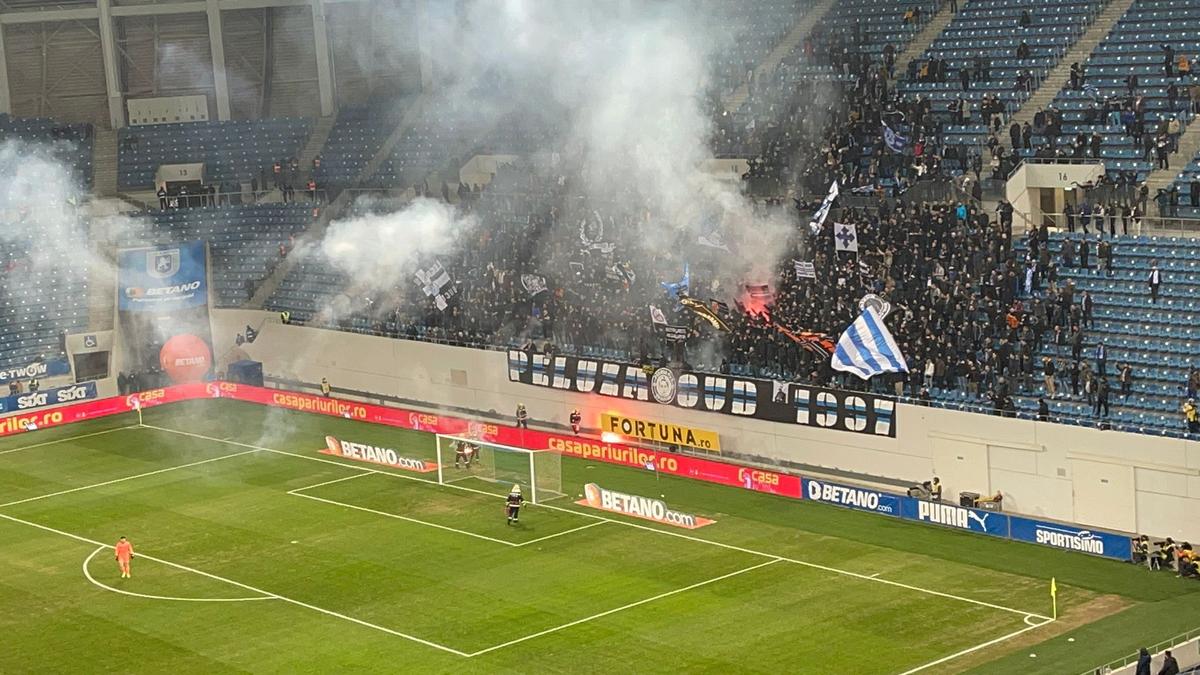 Ce au încercat fanii lui FCU Craiova, chiar înaintea derby-ului cu rivala CS Universitatea
