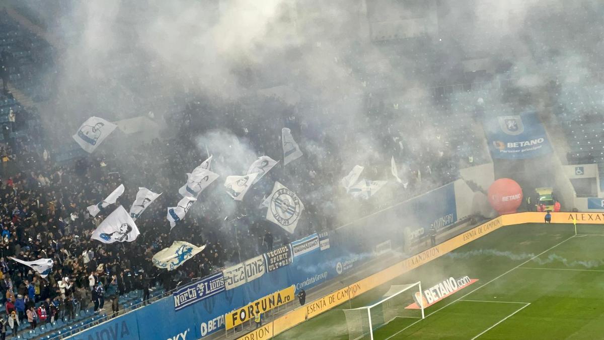 Ce au încercat fanii lui FCU Craiova, chiar înaintea derby-ului cu rivala CS Universitatea