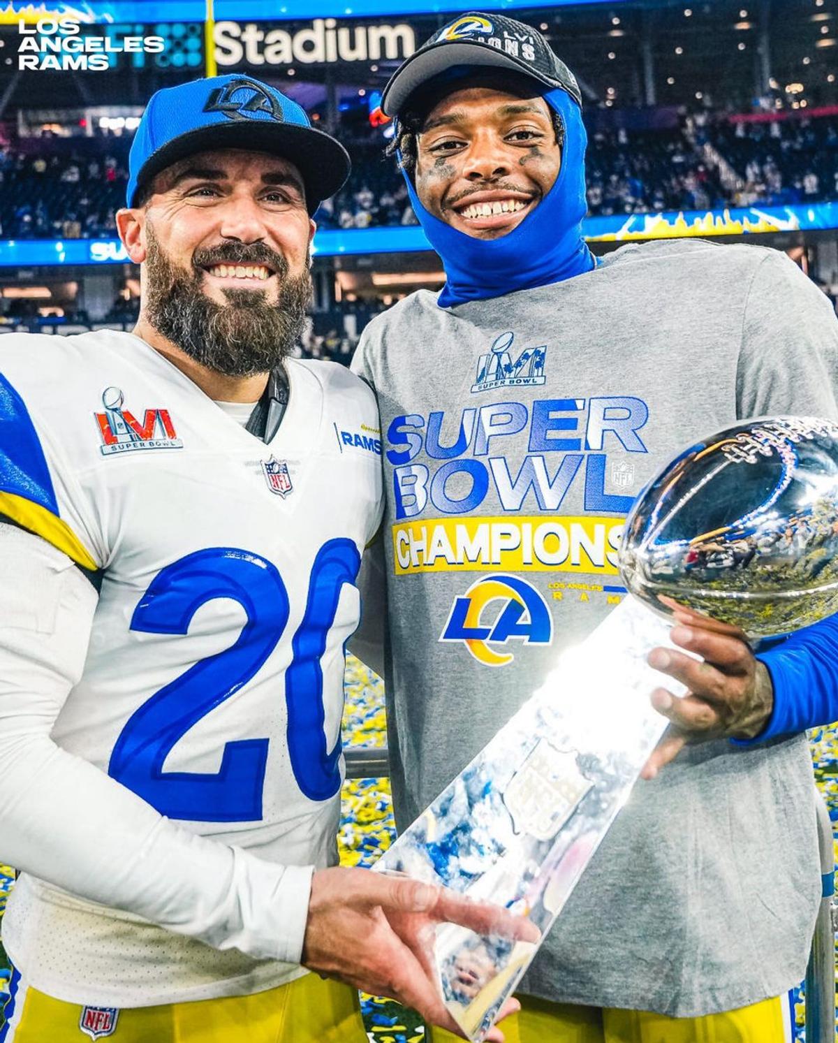 Spectacol în SuperBowl LVI » Los Angeles Rams a reușit să întoarcă scorul și să câștige pentru a doua oară trofeul