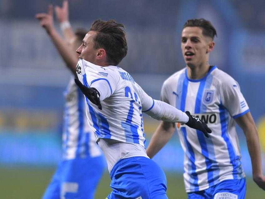 CS Universitatea Craiova a câștigat derby-ul cu rivala FCU Craiova, scor 2-0. FOTO: Imago-Images