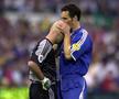 Blanc și sărutul „părintesc” pentru Fabien Barthez
