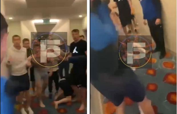 Imagini halucinante în cantonamentul din Turcia » Rușii și ucrainenii s-au întâlnit în hotel și s-au luat la bătaie: „Ne-am dus și am rezolvat problema!”