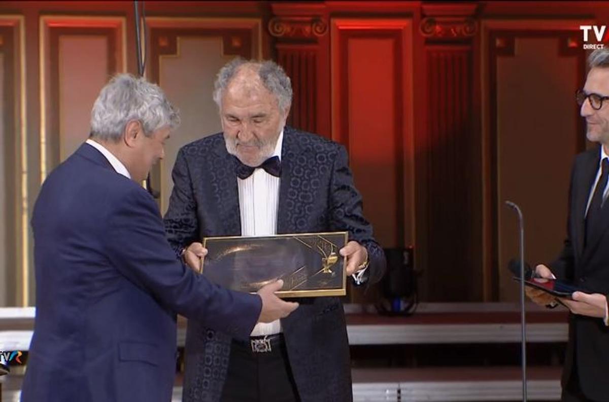 Ion Țiriac și Mircea Lucescu, pe scenă la Gala Sportului Românesc: