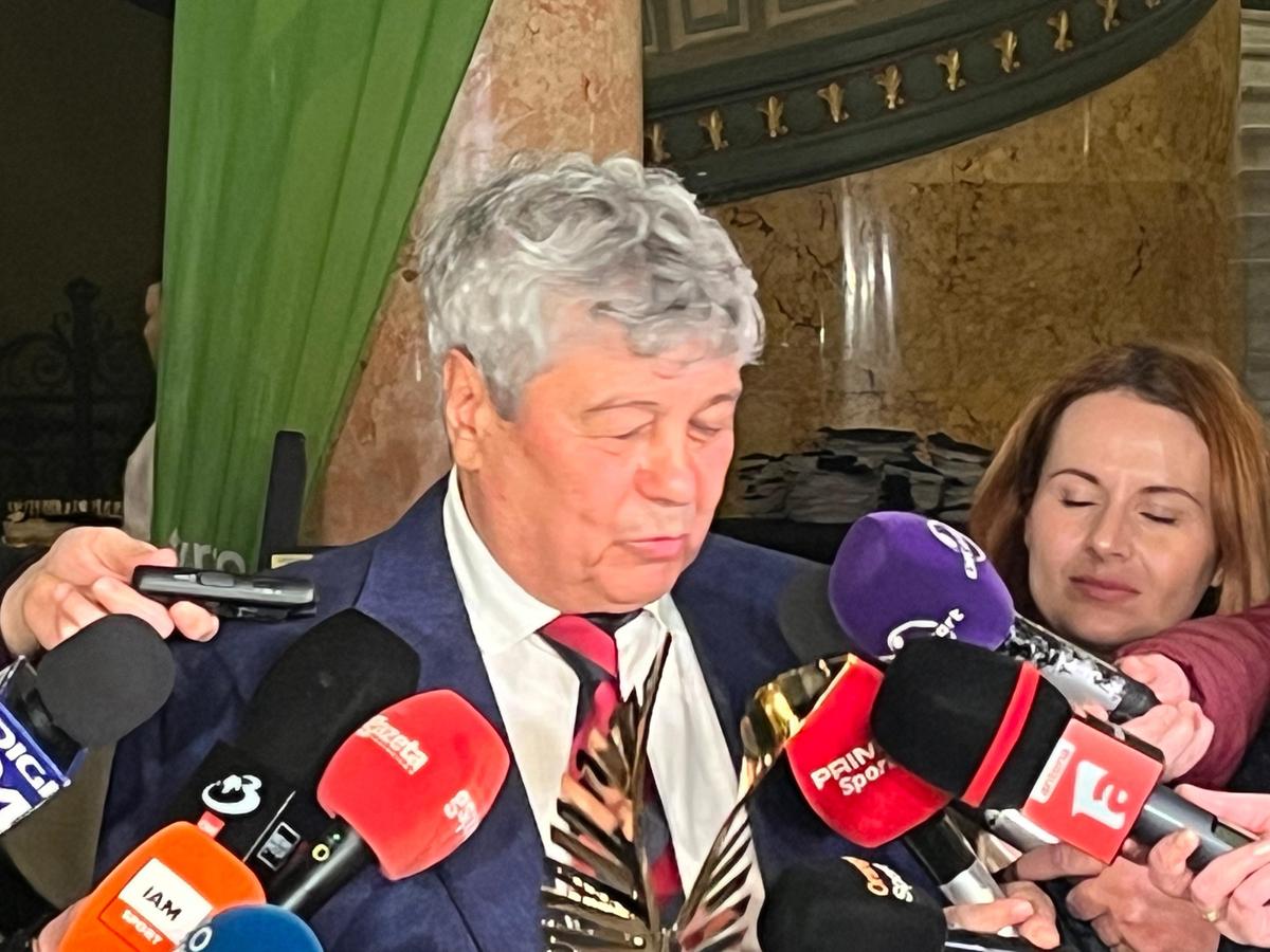 Ion Țiriac și Mircea Lucescu, pe scenă la Gala Sportului Românesc: