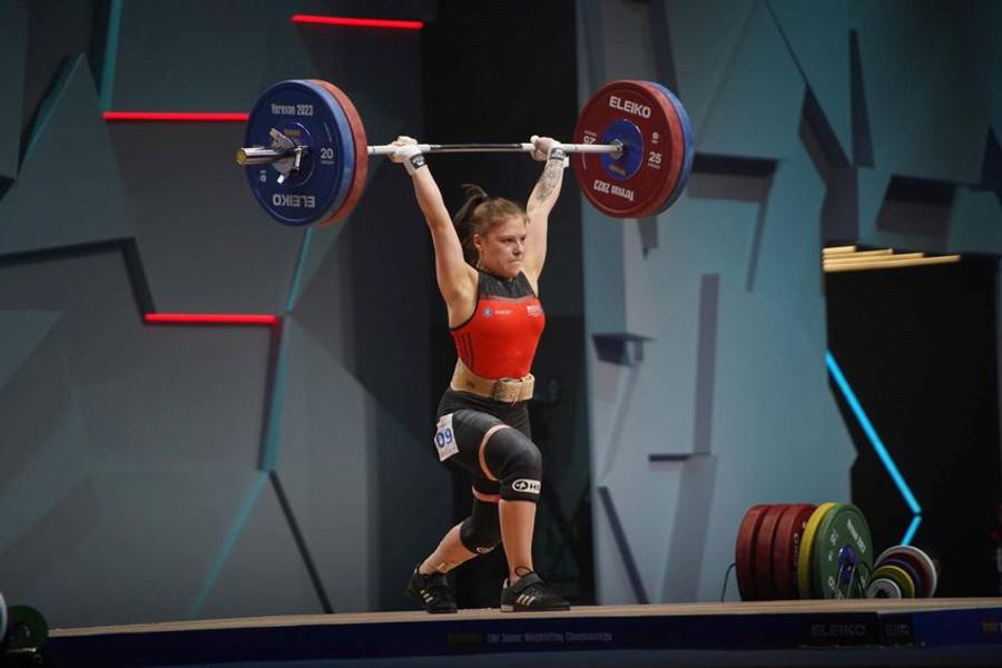 Andreea Cotruța, al doilea titlu la total pentru România la Campionatele Europene de haltere!