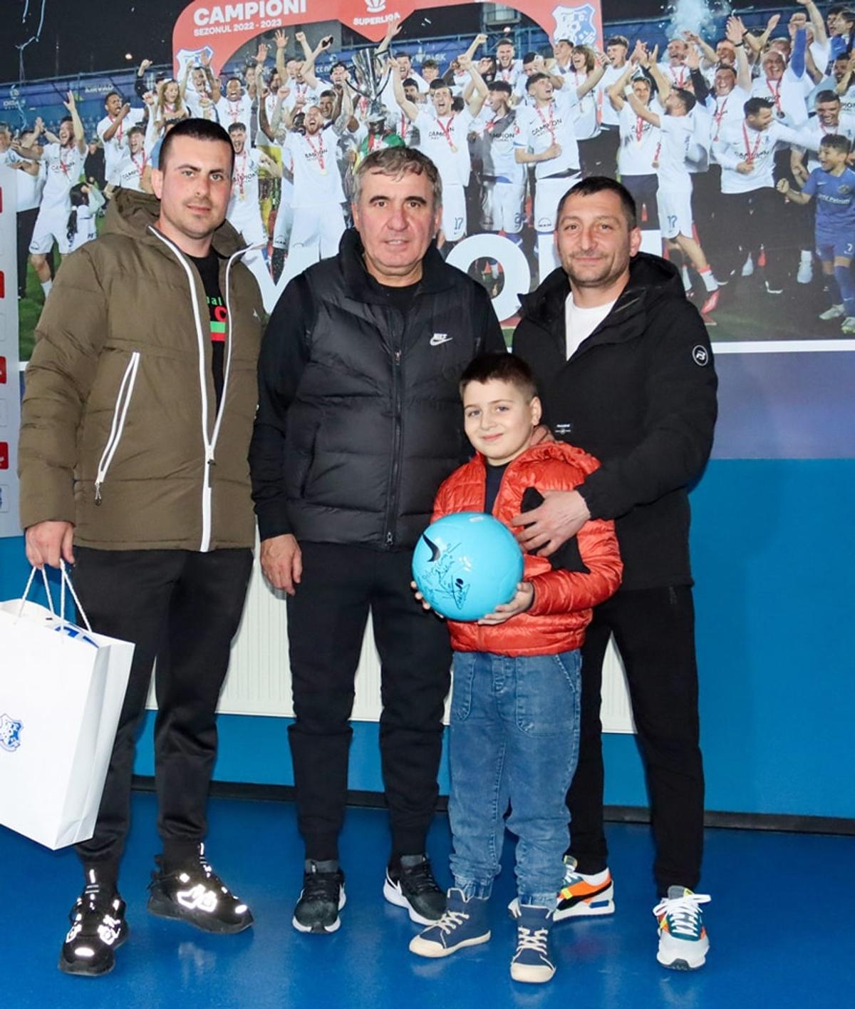 Gică Hagi, surpriză pentru fanul Farului care plângea la meciul cu Dinamo