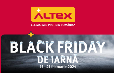 Altex dă startul campaniei Black Friday de iarnă