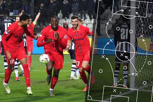 Analiza tactică a meciului PAOK - FCSB. Fotomontaj: Diana Vasilescu, GSP