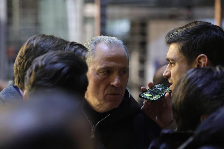 Teia Sponte și Mihai Theodor Mincu, după PAOK - FCSB // FOTO: Ionuț Iordache (GSP)