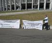 Florin Drăgan, protest la FRF