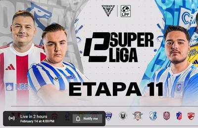 LIVE ORA 16:00 eSuperliga – etapa a 11-a: Rămâne Universitatea Craiova neînvinsă în campionatul virtual?