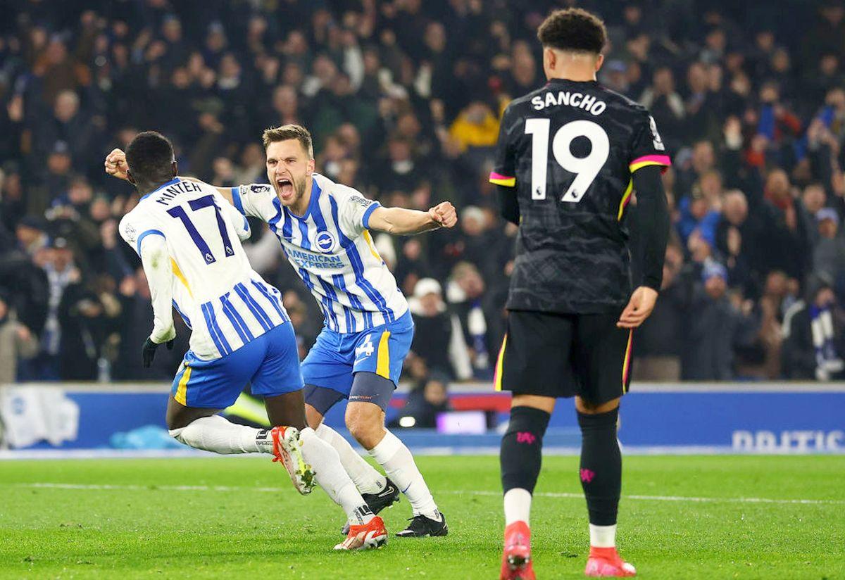 Coșmarul de pe Amex » Chelsea a fost „demolată” de Brighton și riscă să piardă locul 4 din Premier League