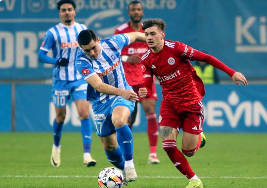 Sursă foto: Facebook@ Oțelul Galați Universitatea Craiova - Oțelul Galați 2-1 » Urcară iar pe primul loc! Oltenii câștigă cu emoții și revin în fruntea Superligii! Clasamentul ACUM