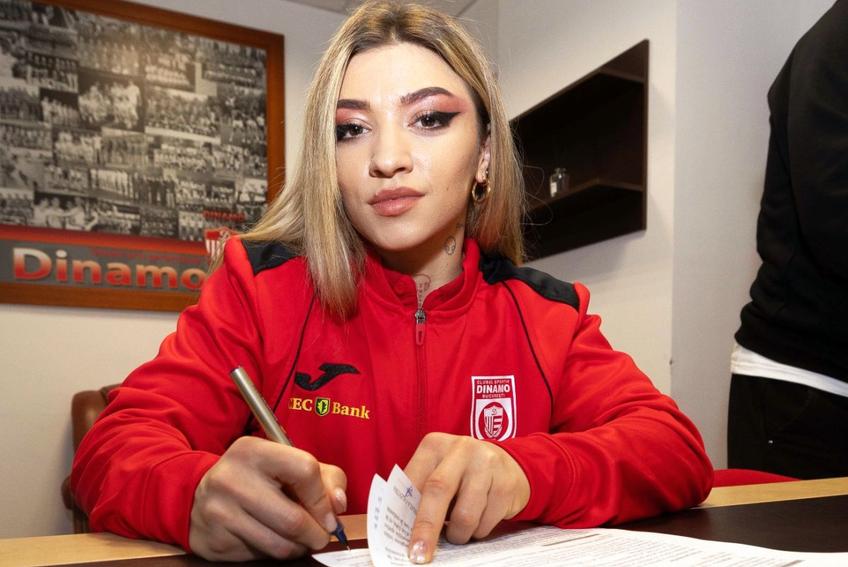Mihaela Cambei / Sursă foto: Facebook@ CS Dinamo