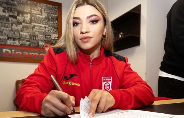 „Ce poate fi mai frumos?” » Mihaela Cambei, transfer la CS Dinamo: „Parteneriatul este unul win-win. Punctează din plin și la capitolul frumusețe”