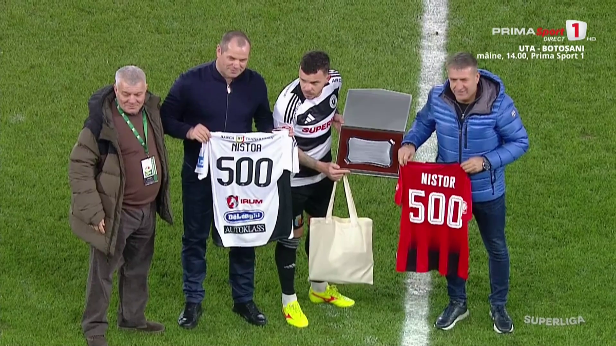 Dan Nistor, 500 de meciuri în Superligă! Un singur fotbalist îl depășește în toată istoria fotbalului românesc