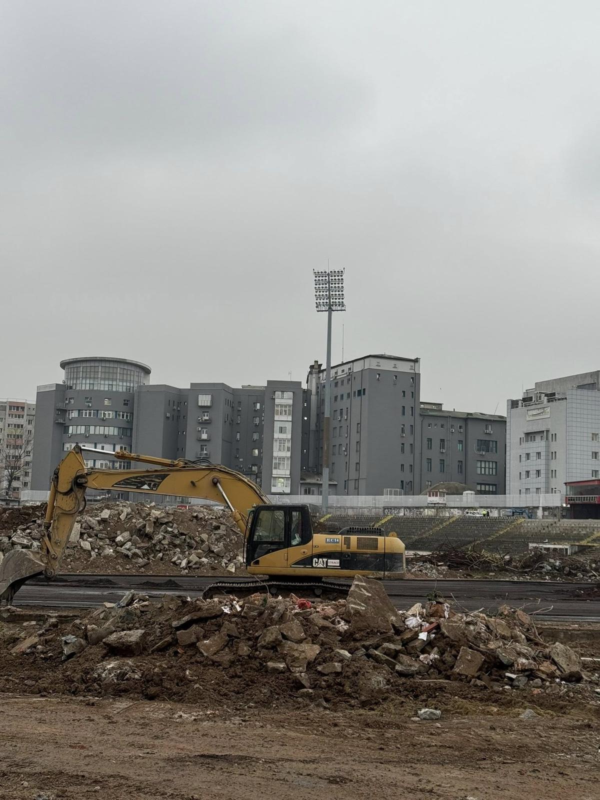 Pista vechiului stadion Dinamo a fost radiată