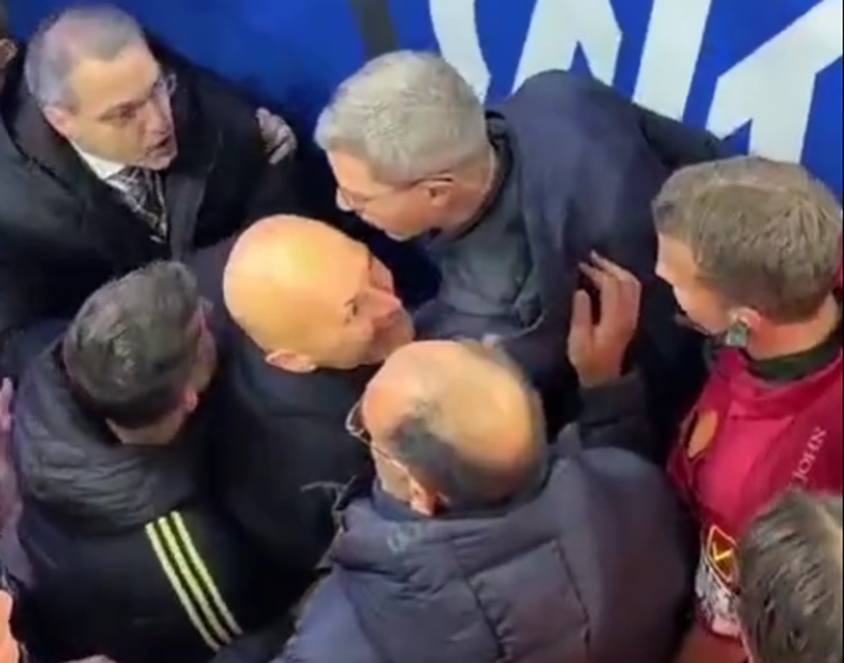 Scandal la pauza meciului Inter - Juventus