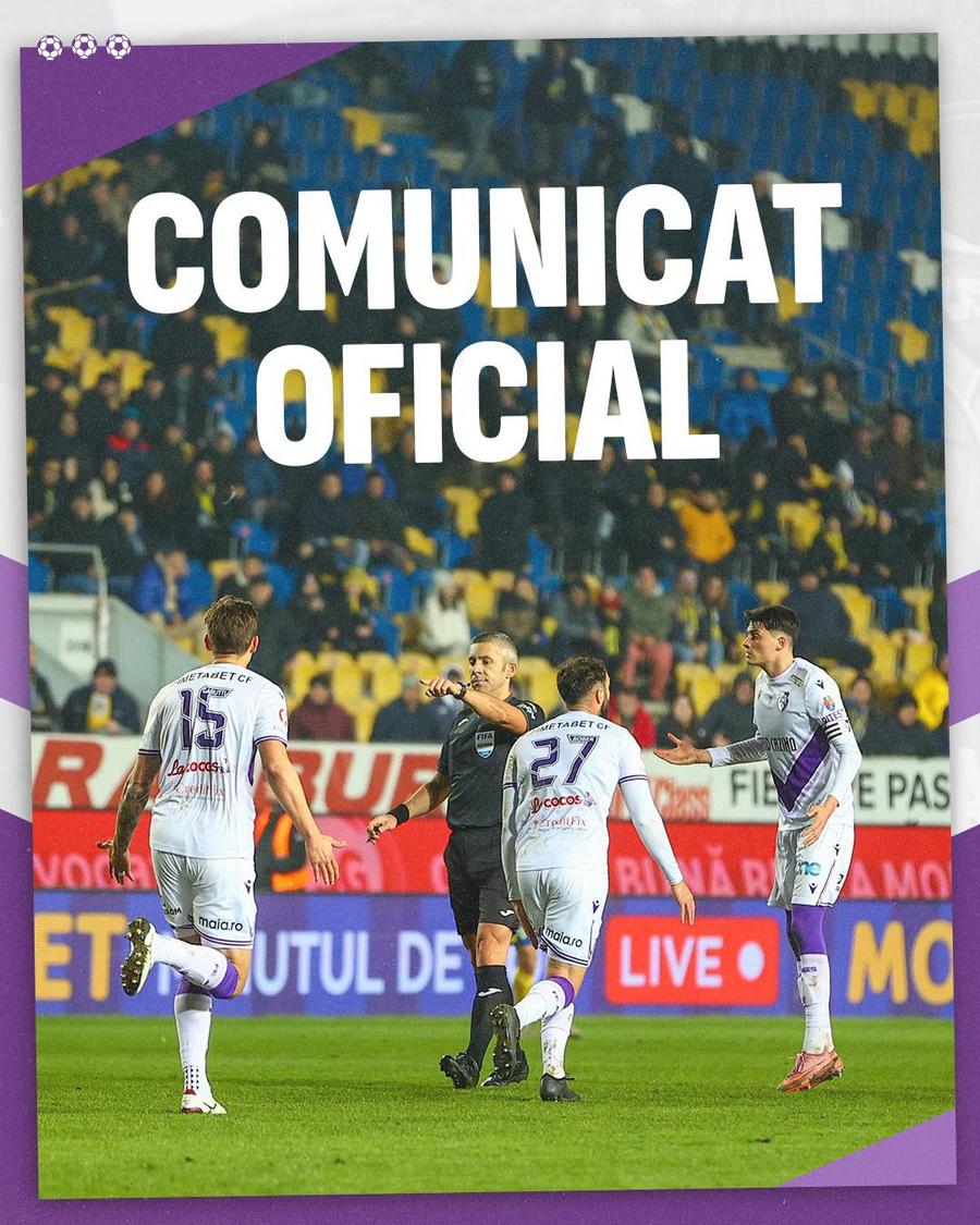 FC Argeș, comunicat-manifest, a doua zi după ce Radu Petrescu a greșit flagrant la Ploiești // FOTO: Facebook @Fotbal Club Arges Pitesti „Domnule Vassaras, dacă ratăm play-off-ul...” » FC Argeș amenință în scandalul de la Ploiești: „E singura decizie care poate spăla rușinea”