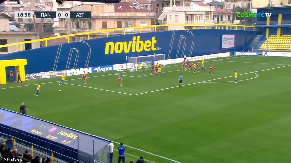 Gol Alexandru Mățan în Panetolikos - Asteras Tripolis