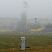 Nocturna montată pe stadionul „1 Mai” din Slobozia // FOTO: GSP.ro