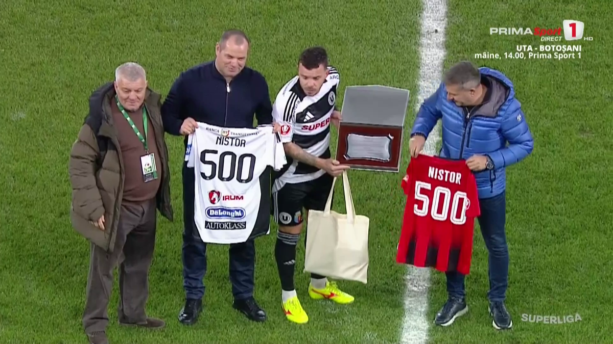 Dan Nistor, 500 de meciuri în Superligă! Un singur fotbalist îl depășește în toată istoria fotbalului românesc