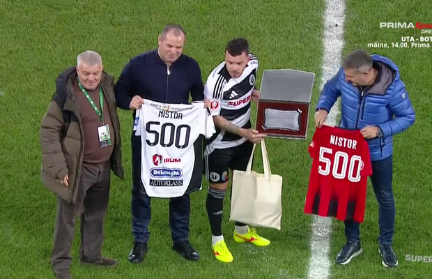 Dan Nistor, 500 de meciuri în Superligă! Un singur fotbalist îl depășește în toată istoria fotbalului românesc