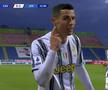 Cristiano Ronaldo, după golul 3 în Cagliari - Juventus // foto: captură Twitter