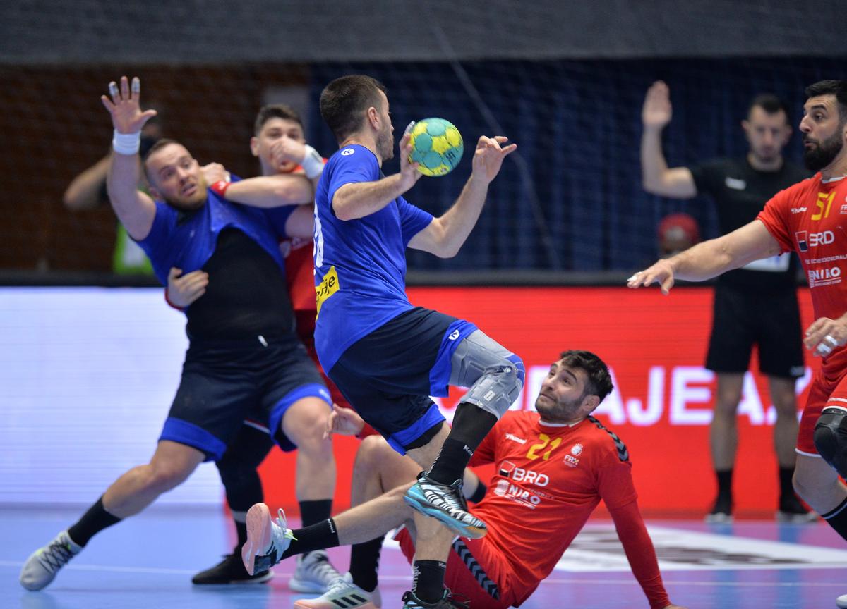 Handbal masculin: România - Kosovo 25-30 / FOTO: Cristi Preda