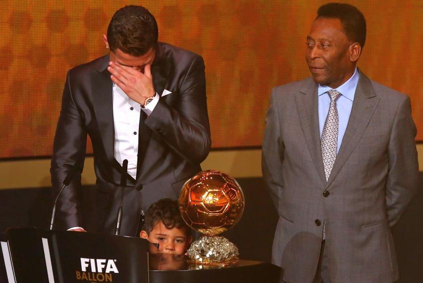 Cristiano Ronaldo și Pele, în 2014 // foto: Guliver/gettyimages
