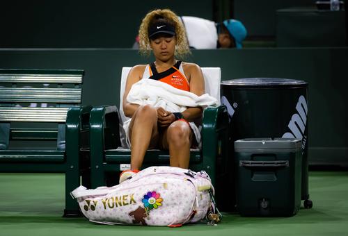 Naomi Osaka, în lacrimi la Indian Wells / FOTO: Imago-Images