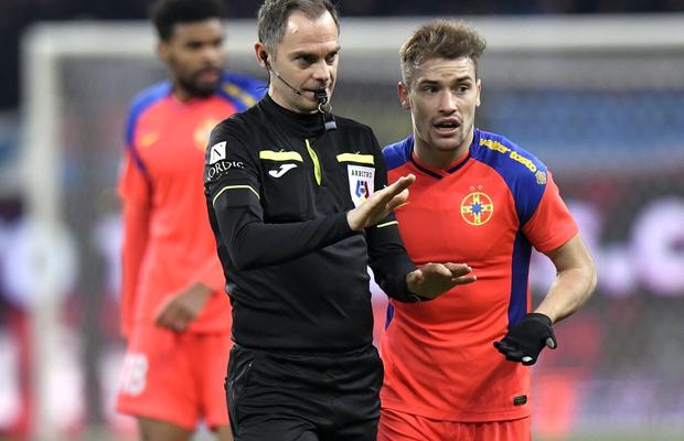 Victorie cu arbitraj catastrofal, pro-FCSB: penalty nedat și „roșu” ridicol pentru Farul